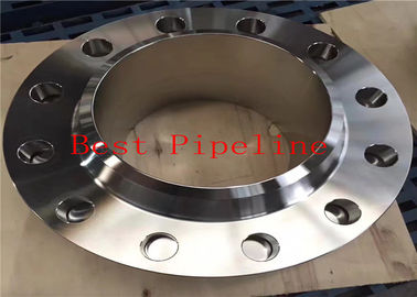 300LBS Pressure Forged Steel Tank Flanges , Flat Face Weld Neck Flange DIN 2642 TS 814/2