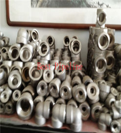 Duplex Stainless Steel Forged Pipe Fittings Swaged Nippolets Material Class 6000 9000