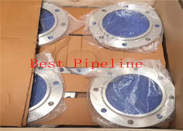 304L Material Forged Steel Tank Flanges , Threaded Pipe Flange Long Service Life