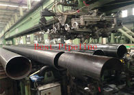 Spiral weld pipes of diameters from 323.9 mm to 820 mm are manufactured on automatic welding machines.