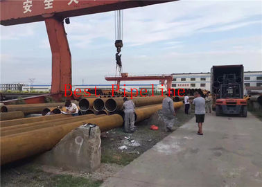 API 5L ERW Seamless Black Steel Pipe 1118mm 1067mm For Natural Gas Line