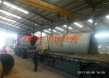 PFP A53 Water Supplies Coated Steel Pipe PE 2PE Surface 4-18 mm Thickness