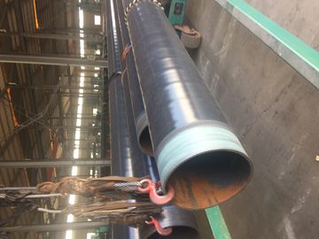 3PE  FBE  GB8162 Coating Steel Pipe , Black Epoxy Coated Steel Gas Pipe