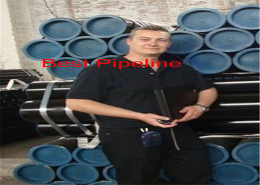 Hot Rolled / Colded Drawn Seamless Steel Pipe 1-100mm Thickness Surface Protection