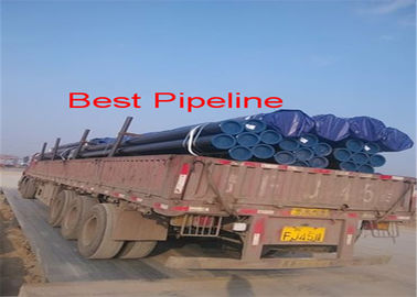 Hot Rolled / Colded Drawn Seamless Steel Pipe 1-100mm Thickness Surface Protection