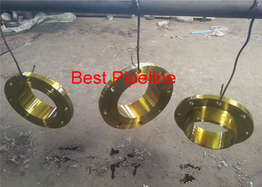 ASA /ANSI /ASME Lap Joint Flange , Flat Face Weld Neck Flange Round Plate Device