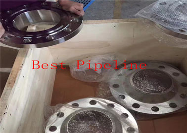 Durable Forged Steel Flanges 300LBS Pressure With ISO / PED Certification