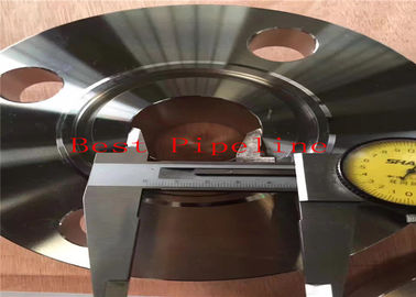 300LBS Pressure Forged Steel Tank Flanges , Flat Face Weld Neck Flange DIN 2642 TS 814/2