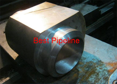 Various Sizes Forged Steel Pipe Fittings , Industrial Galvanized Pipe Fittings