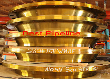 ASME B16.47 Flat Face Weld Neck Flange , Long Weld Neck Flange 300lbs Pressure   Kerkau (USA), Kofco (Korea), Maass (USA