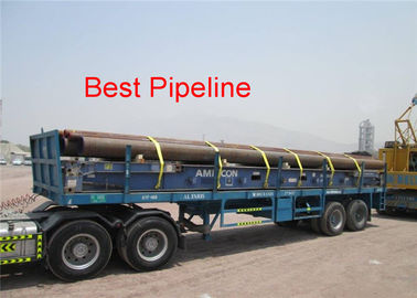 Black Painting Coated Alloy Steel Seamless Pipes Hot Rolled Tubes For High Temperature