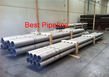 Satin / Bright Polish Stainless Steel Pipe 1.4404 /316/316L Material For Construction