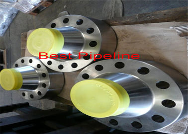 Weld Neck Forged Steel Flanges 300LBS Pressure Withstand Higher Temperature