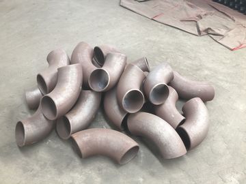 Codos 90º Radio Corto Stainless Steel Pipe Fittings Welded , Butt Weld Tube Elbow