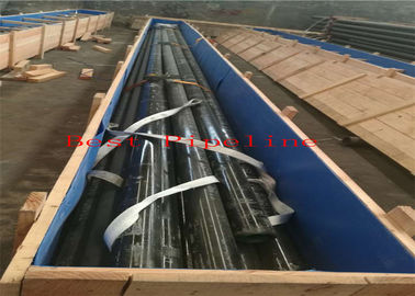 Coated ERW Steel Pipe LSAW ASTM A572 Grade 50 S3 Barded / Painting Surface