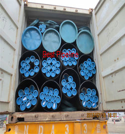 ASTM A53 PN-EN 10208 ERW Steel Tube 0.1mm - 70mm Wall Thickness For Combustible Fluid