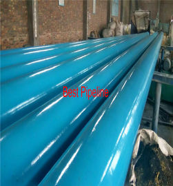 AWWA C213 DIN 30678 Polythylene Coating Pipe / Anti Corrosion Steel Pipe