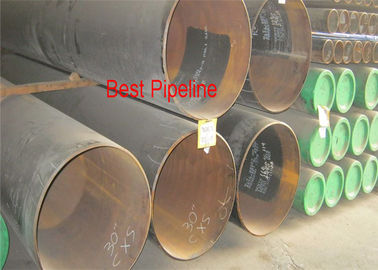 ASTM A252 Gr1 Gr2 LSAW Steel Tube Wear Resistance Cold Forming Black Steel Pipe 