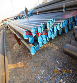 EN 10219 ST 52 Cold Drawn Steel Pipe With Hollow Section Fine Grain Steel