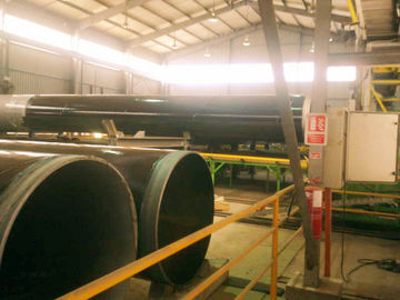 3PE Three Layer Coated Steel Pipe , DIN30670 Coated Gas Pipe Underground