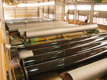 3PE Three Layer Coated Steel Pipe , DIN30670 Coated Gas Pipe Underground