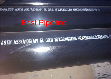 6m Length Alloy Steel Seamless Pipes Heat Treatment From 2’’ NPS Up To 24’’ OD