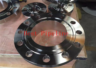 304L Material Forged Steel Tank Flanges , Threaded Pipe Flange Long Service Life