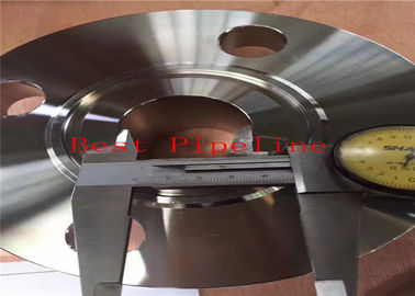 304L Material Forged Steel Tank Flanges , Threaded Pipe Flange Long Service Life