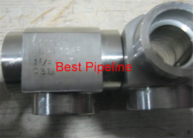 Various Sizes Forged Steel Pipe Fittings , Industrial Galvanized Pipe Fittings