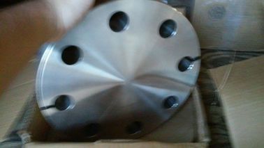 Solid Material Stainless Steel Threaded Pipe Flange , Raised Face Flange 1/2''-48''