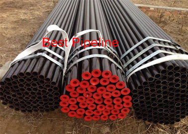 API Line Seamless M API 5L Grade A / B X4, X46 X52 1/2''-26'' Size Barded / Painting Surface