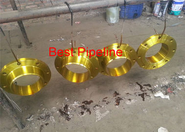 Weld Neck Forged Steel Flanges 300LBS Pressure Withstand Higher Temperature