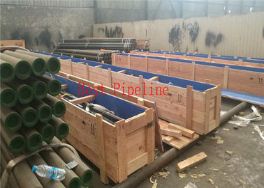 Coated ERW Steel Pipe LSAW ASTM A572 Grade 50 S3 Barded / Painting Surface